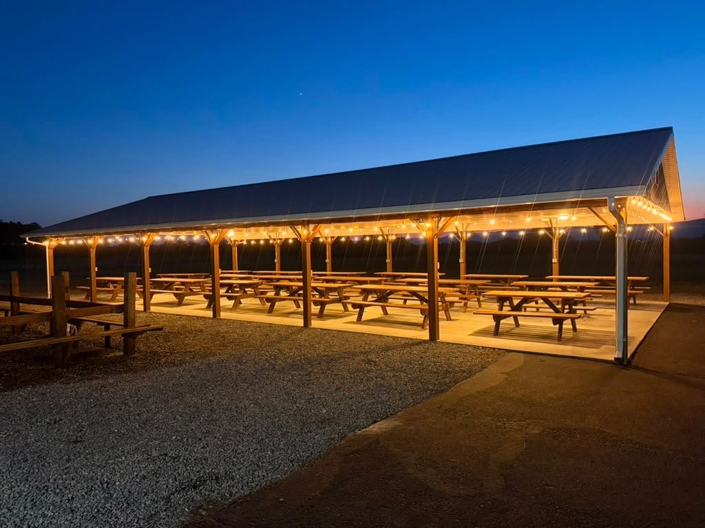 Carlisle Convention Center event hall arranged for a celebration